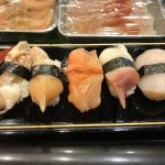 幸寿司で貝の握り