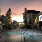 武蔵小山の夕日