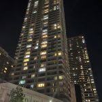 北西から高層階（夜景）