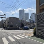 小山台一丁目交差点から高層階