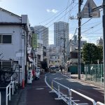 荏原一中北から